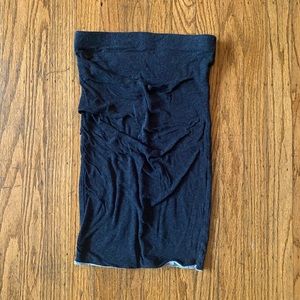 James Perse Two-tone Mini Skirt